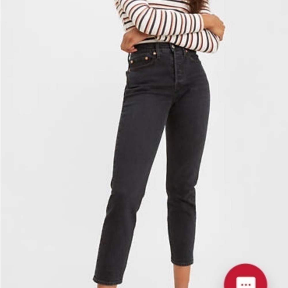 Loft Modern Skinny Denim Jeans Black